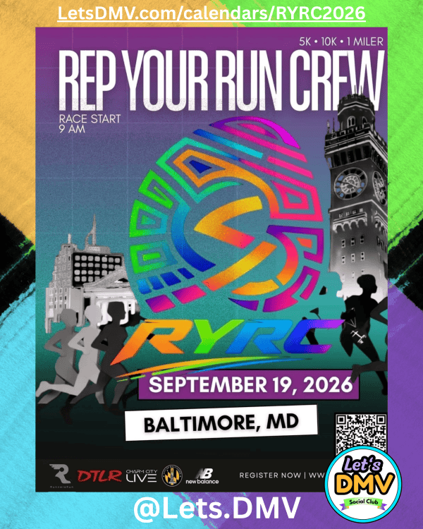 Rep Your Run Crew 2026 - Let's DMV